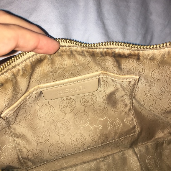 MK cream logo purse - Picture 5 of 5